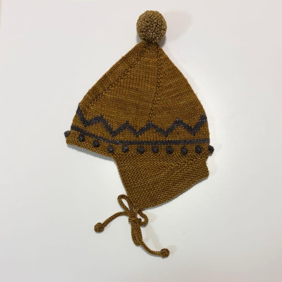 帽子 misha&puff Zig Zag Pointy mamaowl 6-12m