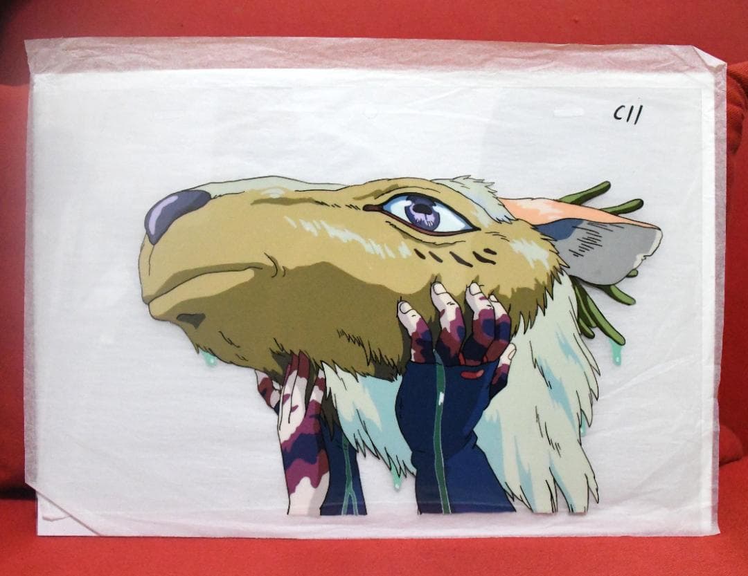 セル画 もののけ姫 セル　230x345mm 宮崎駿 スタジオジブリ