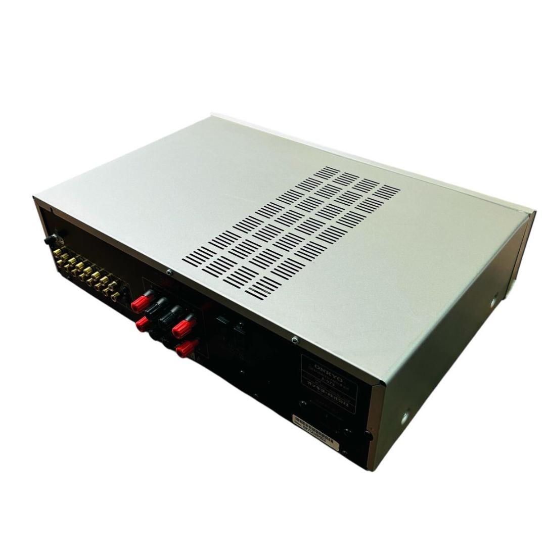 ONKYO プリメインアンプ 最大出力85W+85W A-973(S) シルバー