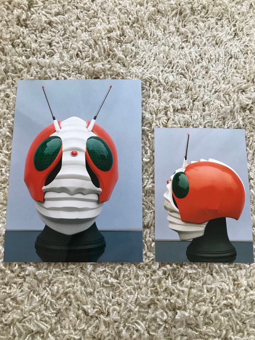 仮面ライダーＶ３ 1/2マスク　【デッドストック】