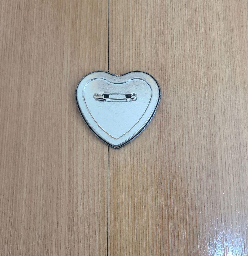 ハリーポッター　スネイプ先生 ハート缶バッジ その1