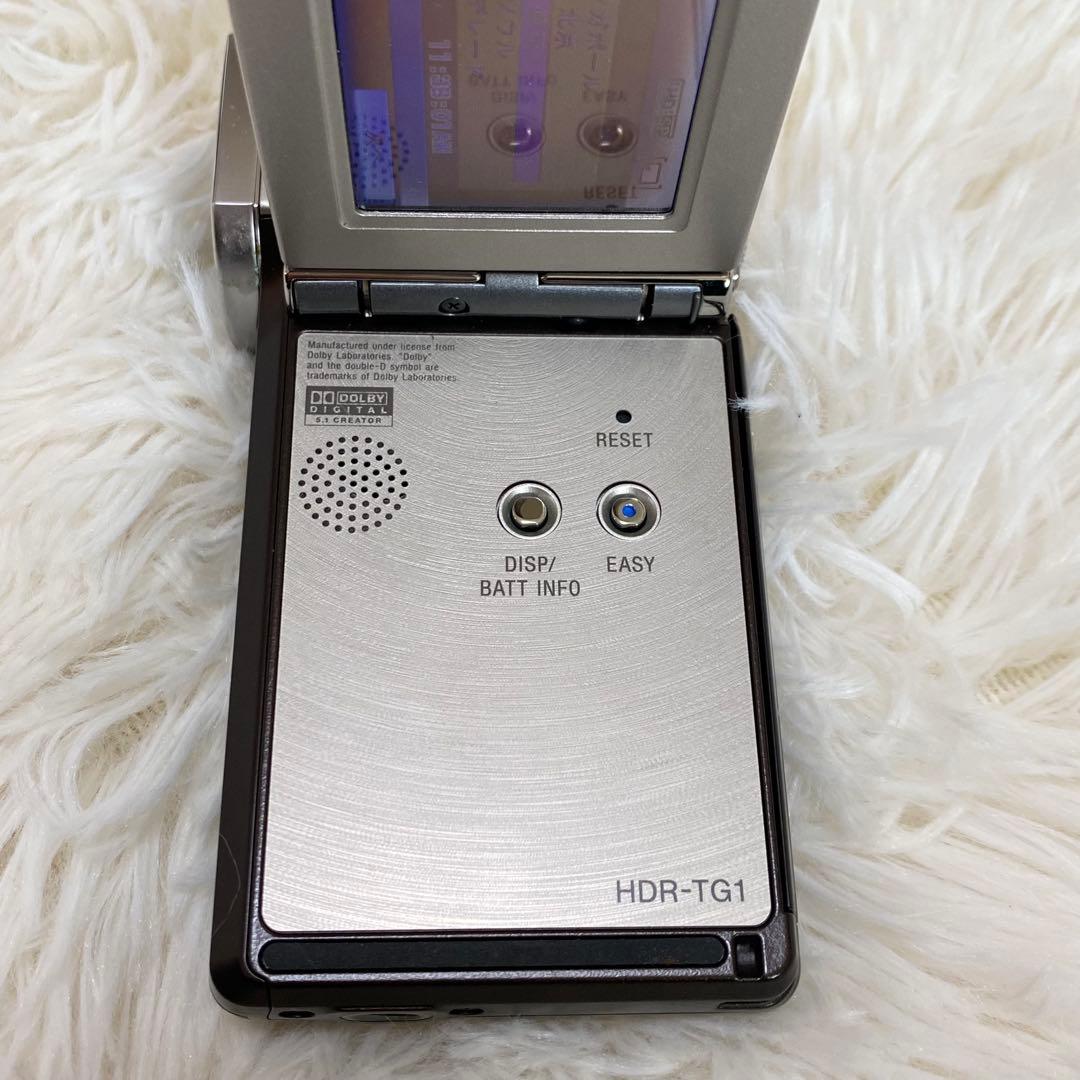 極美品【動作確認済み】SONY Handycam ハンディカム HDR-TG1