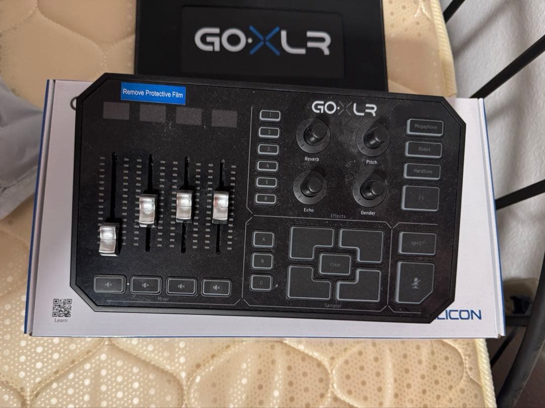 TC Helicon GO XLR 配信向け多機能オーディオインターフェー