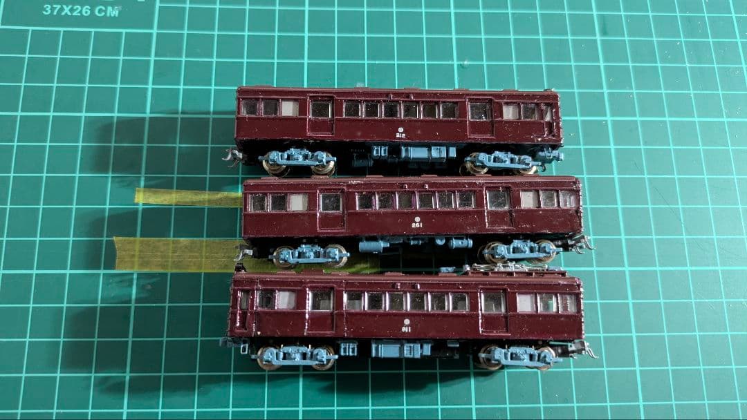 京阪神急行 210系 鉄道コレクション広島電鉄1080形改造品