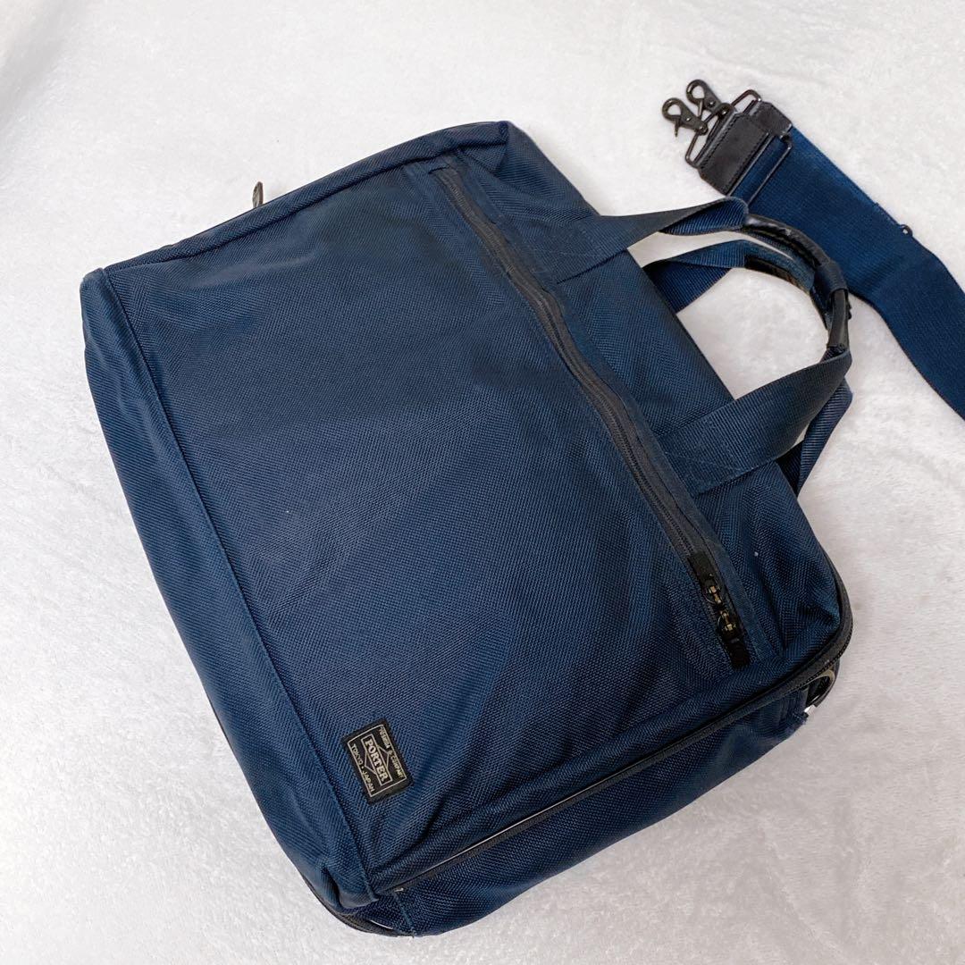 PORTER ポーター　STAGE ステージ　3WAYブリーフケース　ネイビー