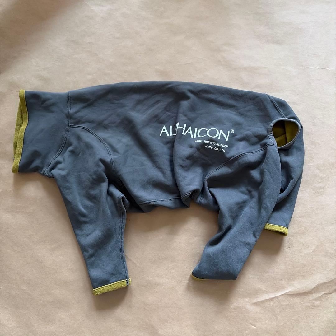 ALPHAICON アルファアイコン3L グレー/イエロー HOTDOGGARD