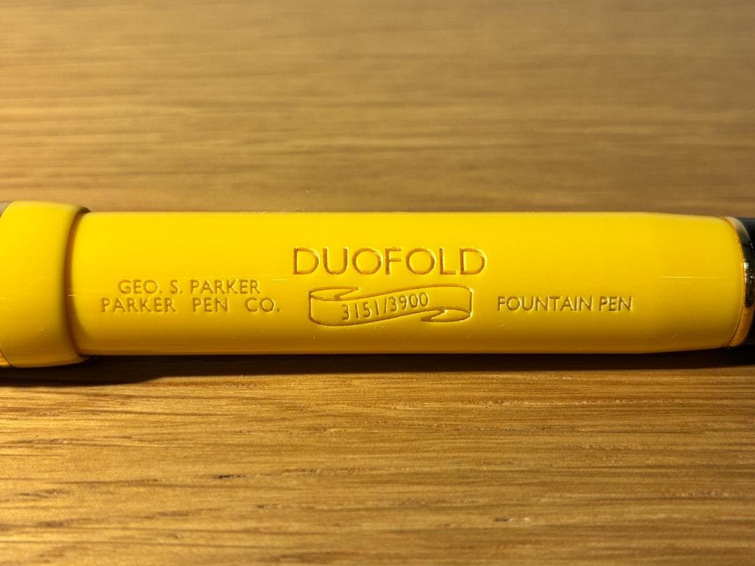 052【限定品・希少】PARKER万年筆 デュオフォールド・クロワゾネ
