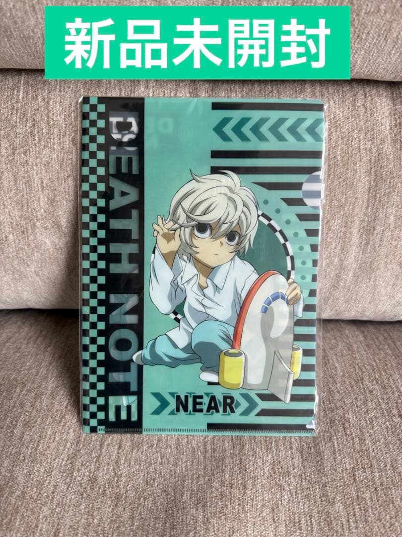 【希少】新品　DEATH NOTE ニア ミニクリアファイル