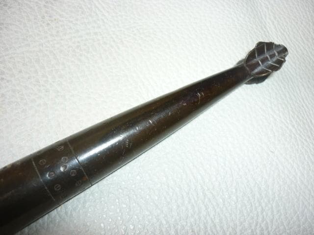 非売品 1933年頃■大日本帝国海軍 帝国義勇艦隊建設記念 魚雷型 銅製 文鎮