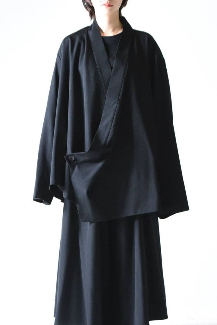 ジャケット・アウター BISHOOL Wool Gabardine KIMONO