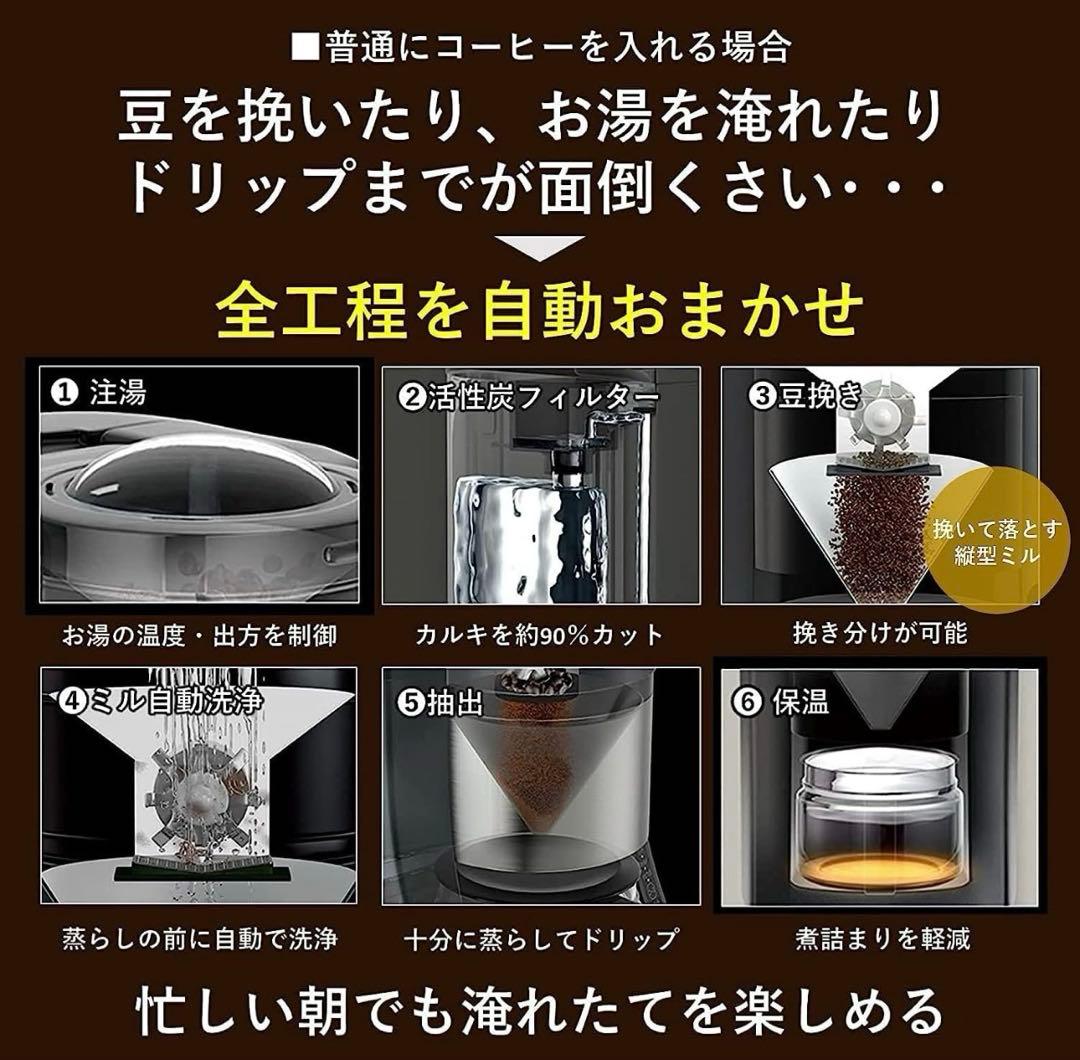 【新品/未使用】Panasonic NC-A57-K コーヒーメーカー