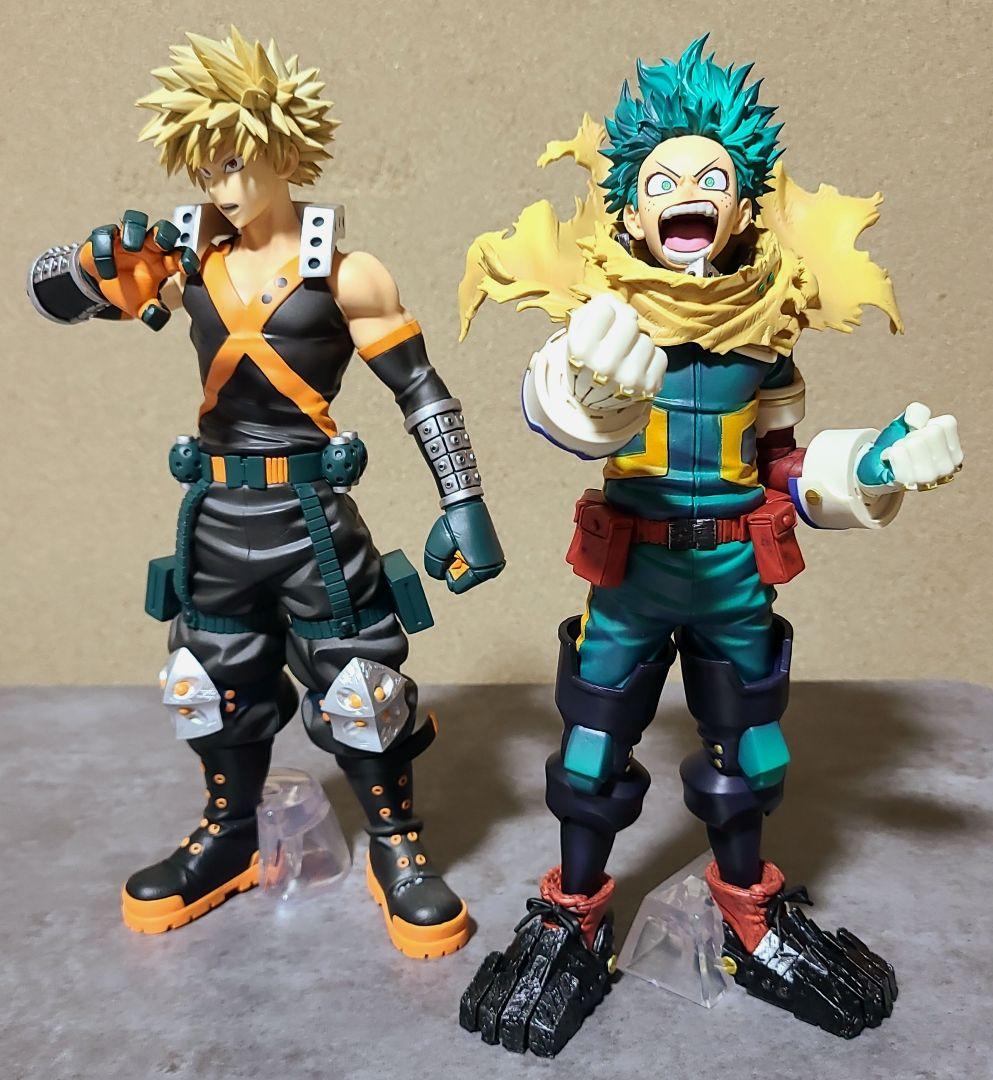 僕のヒーローアカデミア 一番くじ 緑谷出久 爆豪勝己 フィギュア セット