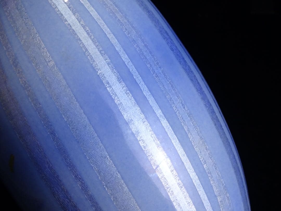 九谷焼　人間国宝　中田一於　釉裏銀彩　草花文　花入　共箱　花瓶　壷　花器