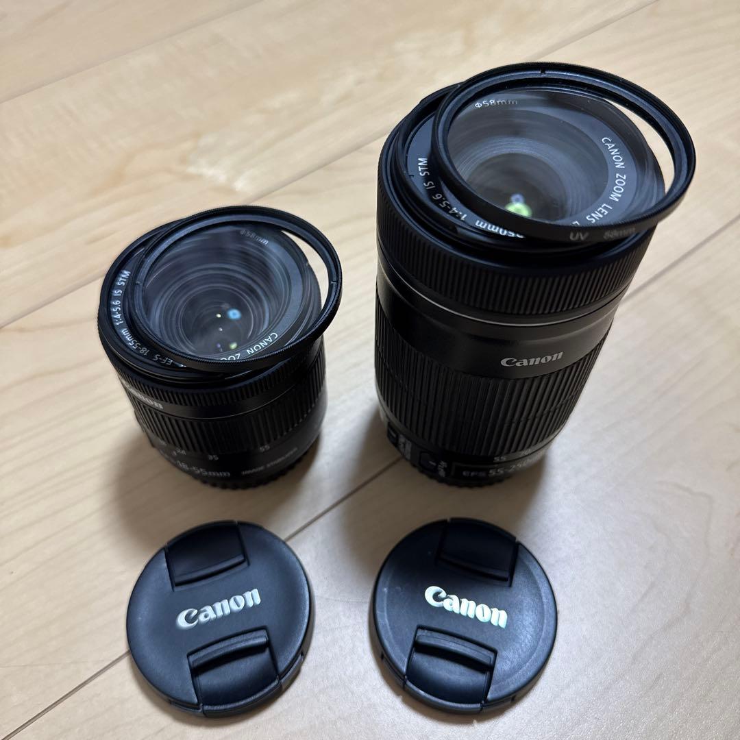 Canon EOS kiss X9 ダブルズームキット+ 単焦点レンズ付き