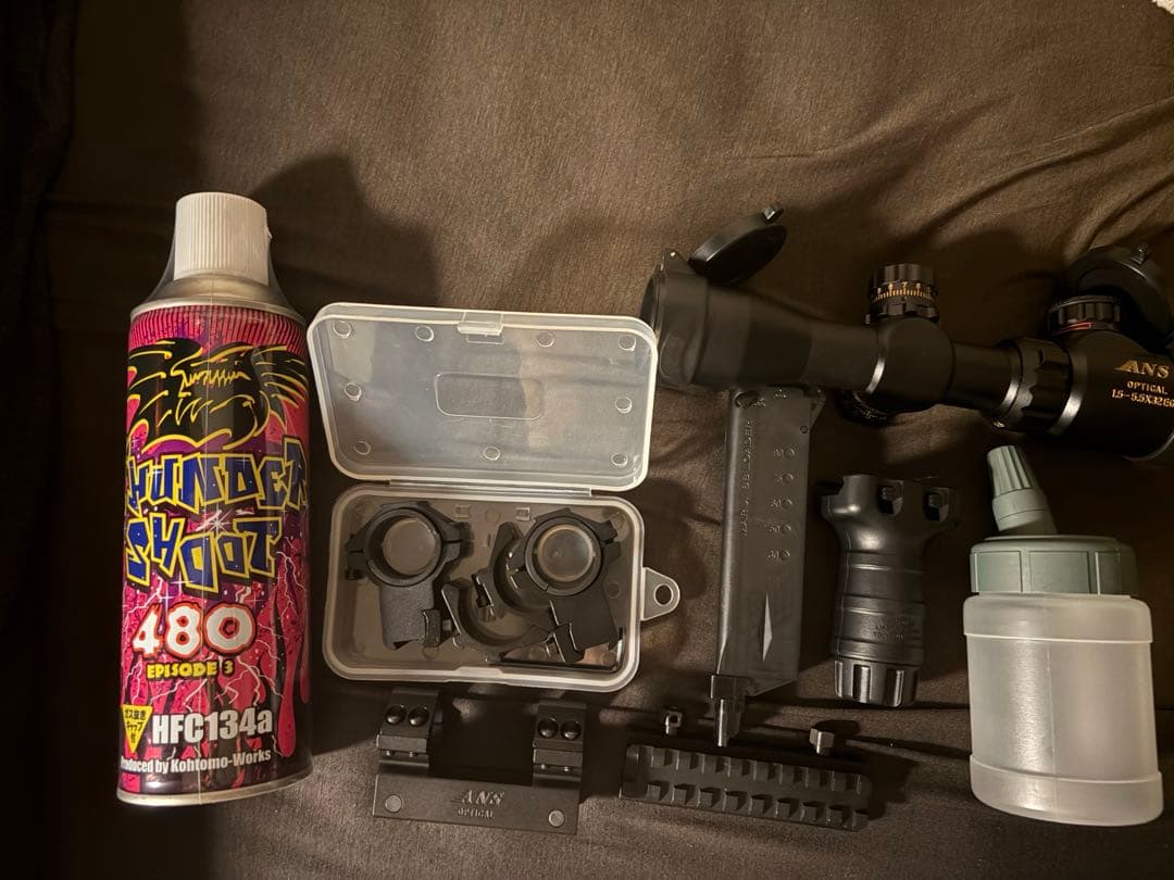 スコープ ガス缶 グリップその他セット