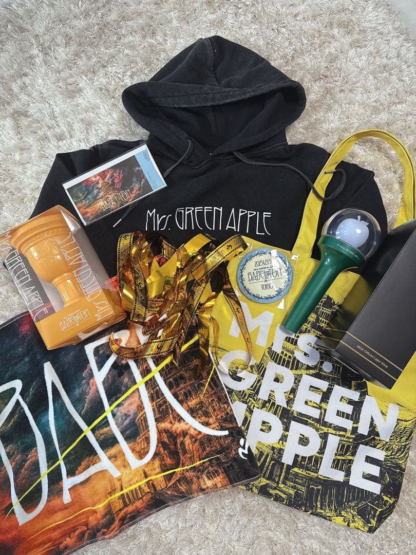 Mrs. GREEN APPLE RingoJamシートセット