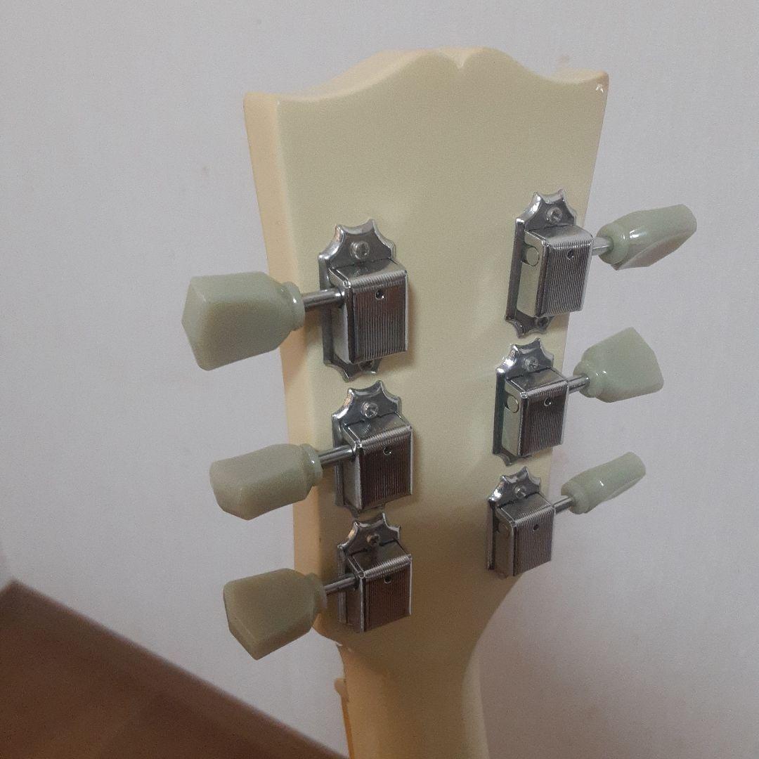 Photogenic SGスタイル エレキギター アイボリー　ケース付き