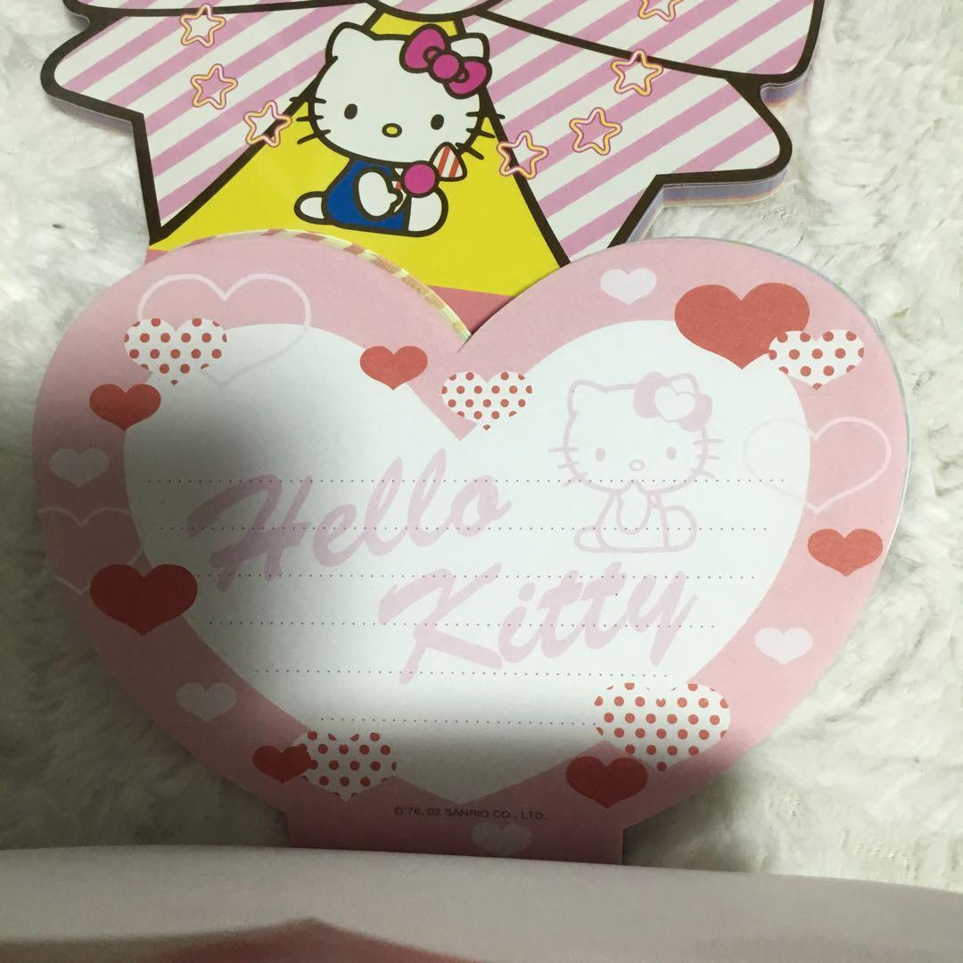 キティちゃん　ハート　りぼん