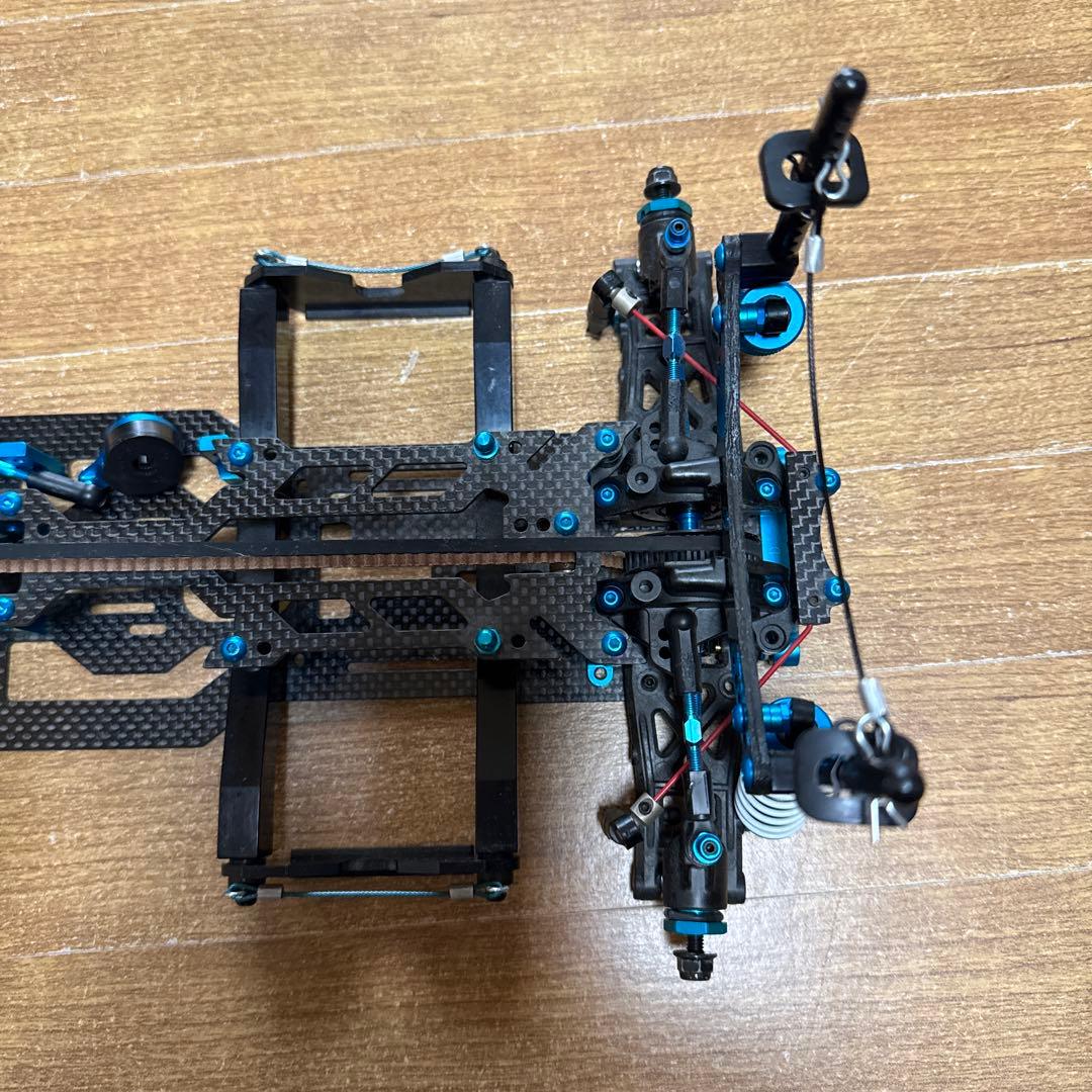 カーボン RCカーシャーシ ブラック