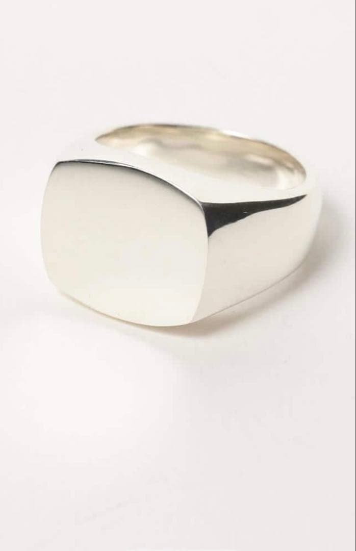 beams スクエア　リング　ビームス　シルバー　 　925 14号