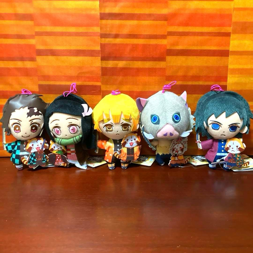 鬼滅の刃×ラスカル ぬいぐるみ 炭治郎 ねずこ 善逸 伊之助 義勇