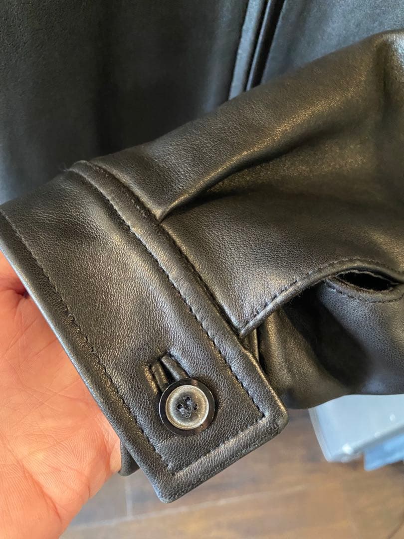 24AW】HERILL/ Lamb leather Jacket 2