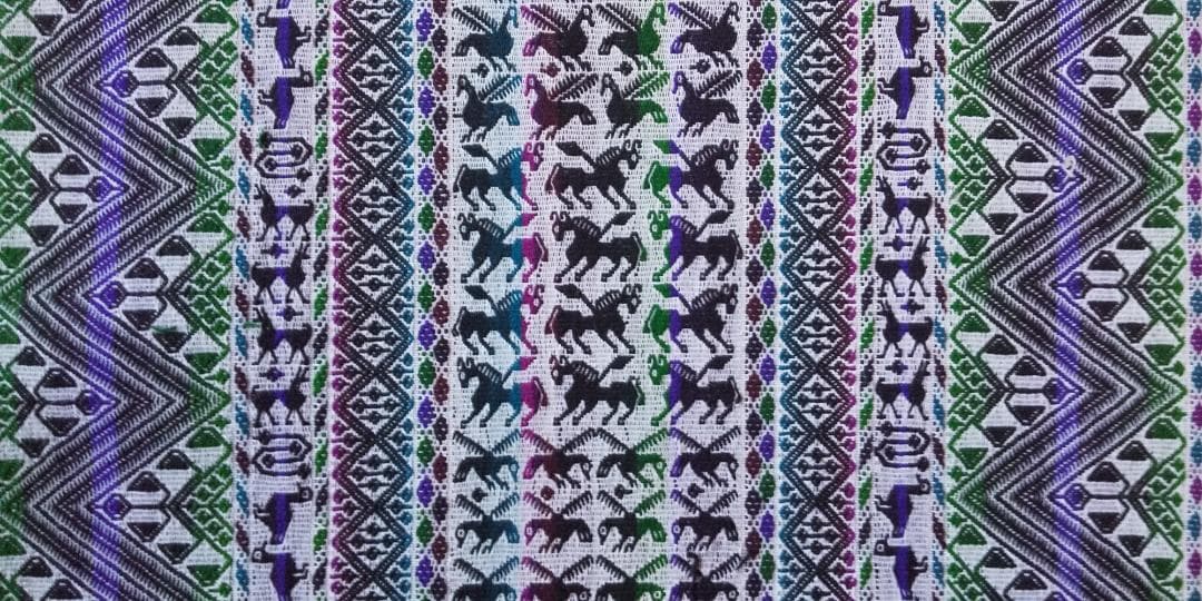 南米 ボリビア 織物 タラブコ織タペストリー