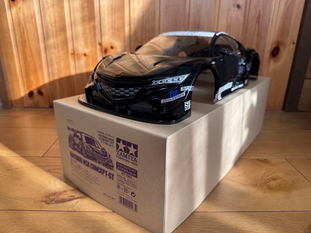 タミヤ レイブリックNSXコンセプトGT/スペアボディ完成品/未走行