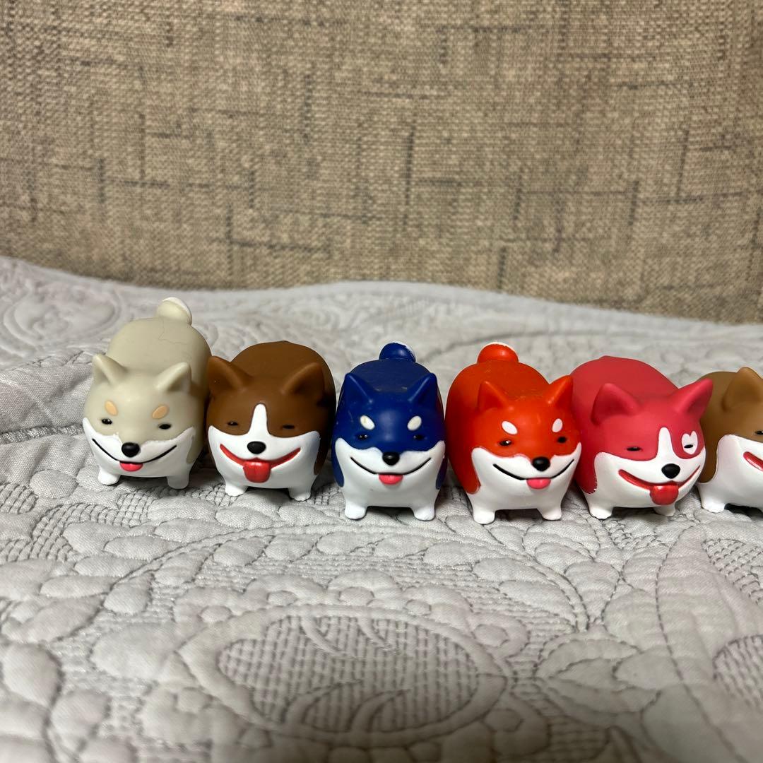 コーギー　柴犬　フィギュア　一式　ガチャポン　景品