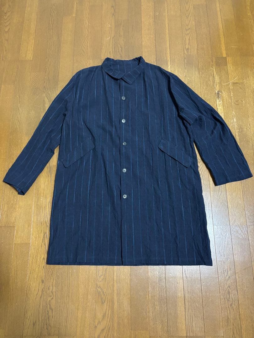 合馬公式アカウント bergfabel バーグファベル　ストライプコート