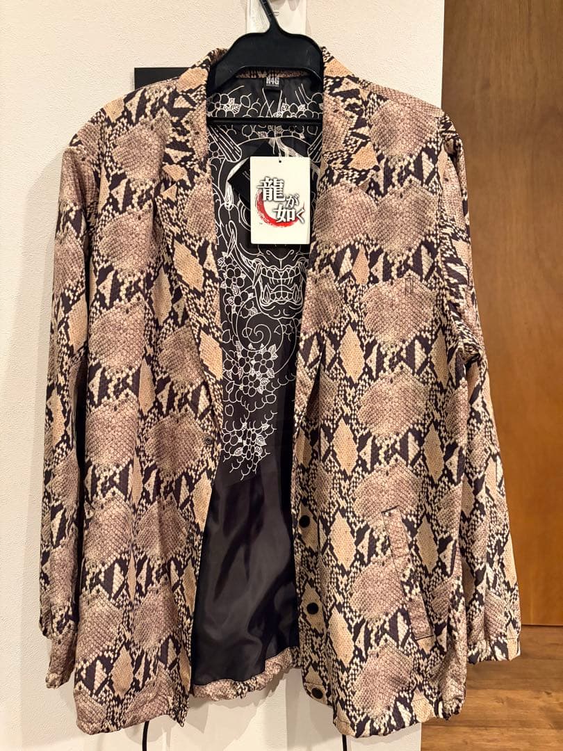 セガ R4G 真島 スネークジャケット 未使用 龍が如く