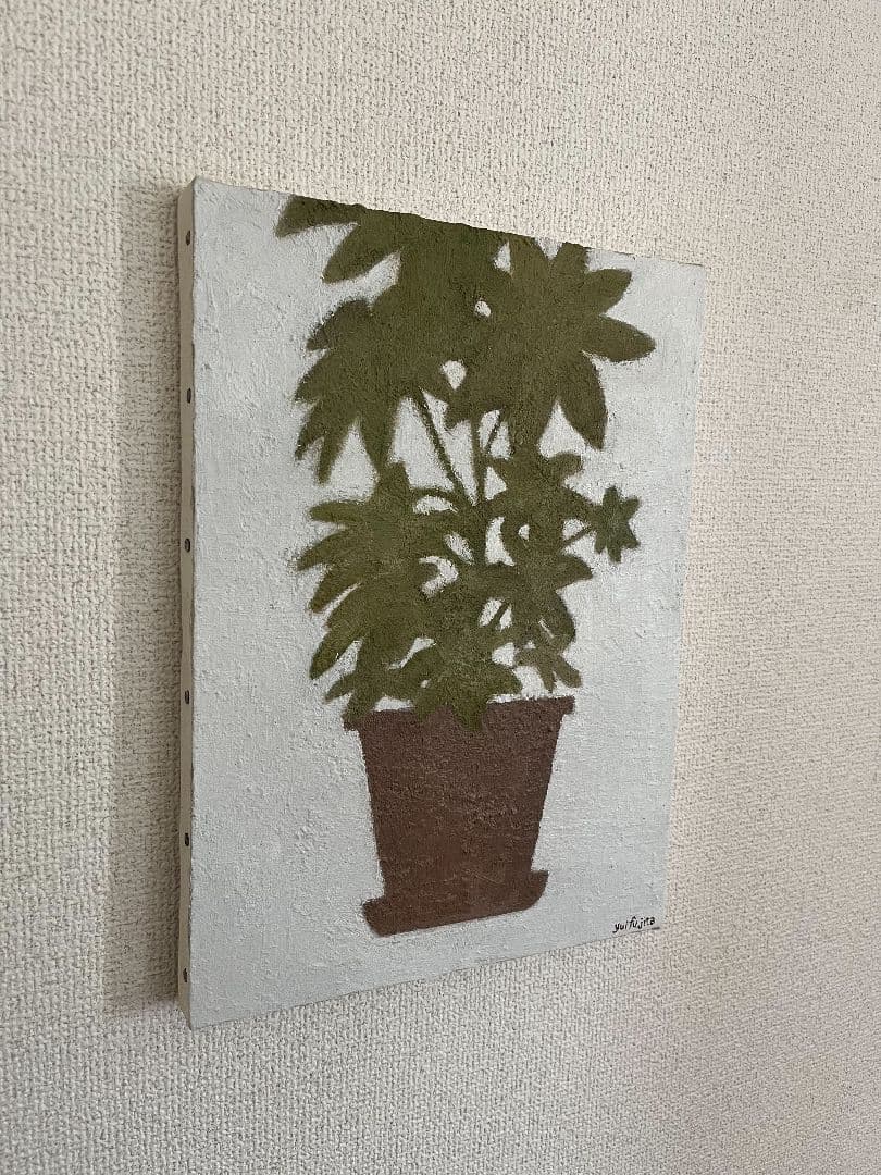 油彩画　カポック