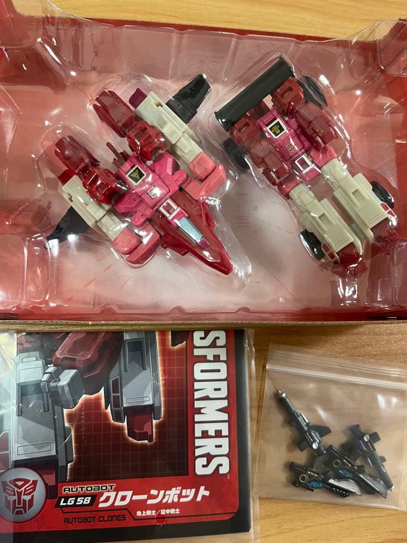 トランスフォーマー　クローントロン　クローンボット　アップグレードキット