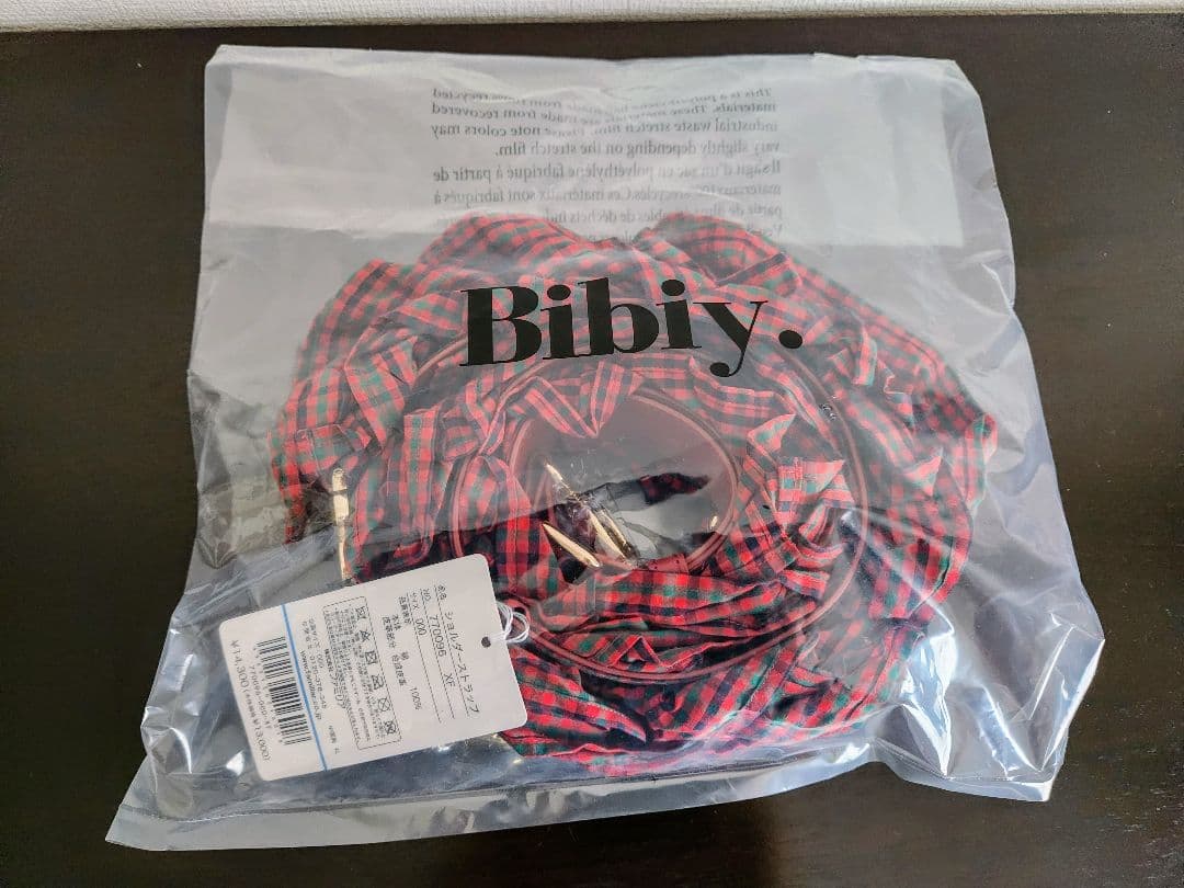 familiar Bibiy ショルダーストラップ 赤 ビビィ ファミリア