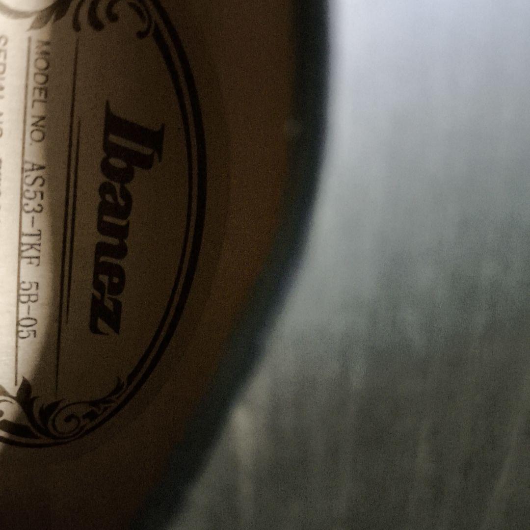 Ibanez セミアコ AS53-TKF 5B-05 おまけ付