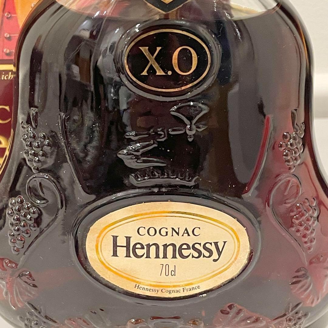 【未開栓】ヘネシー XO 金キャップ クリアボトル 700ml 　4Q18