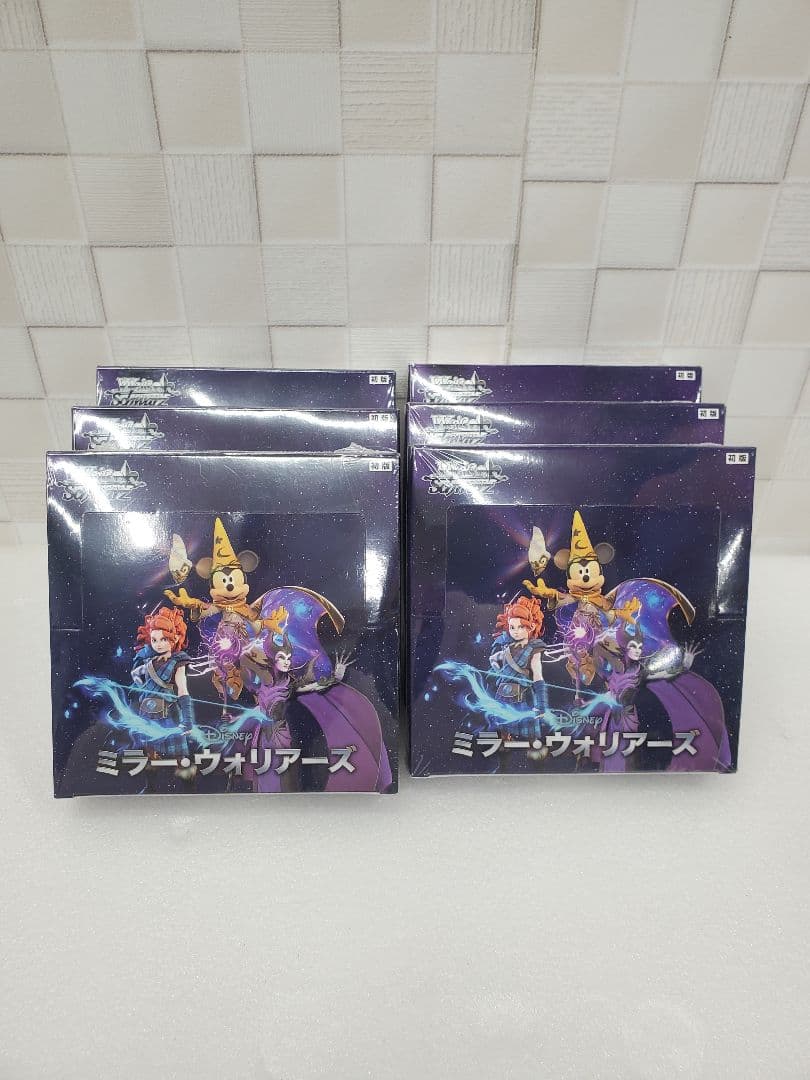 新品ヴァイスシュバルツ　Disney ミラー・ウォリアーズ 未開封 6BOX