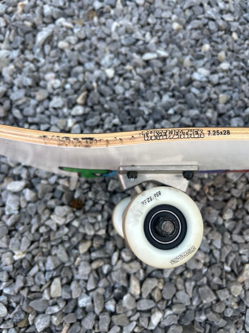 キッズ　子供　ジュニア　7インチ WEATHER スケートボード コンプリート