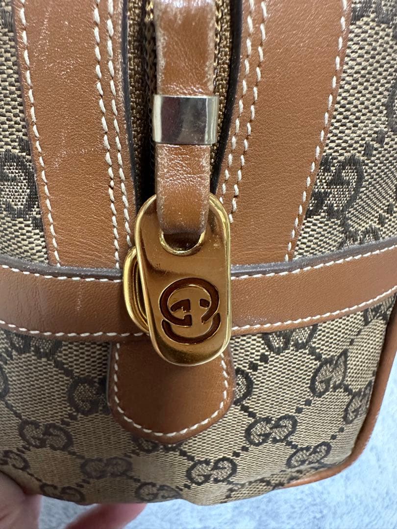 GUCCI マイクロGG キャンパス　ミニボストン