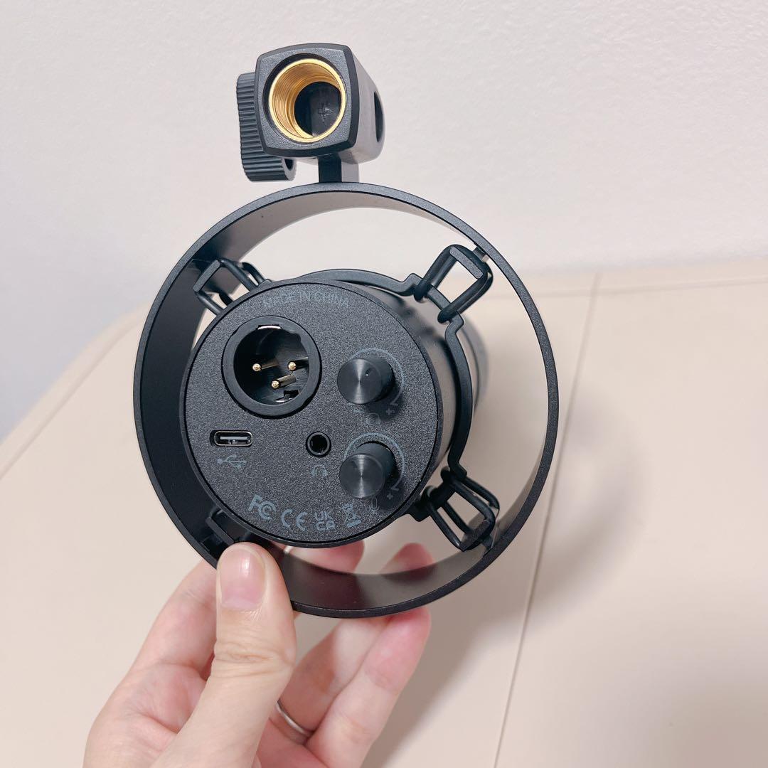 ✦ダイナミックポットキャストマイク USB/XLR接続可能 K688