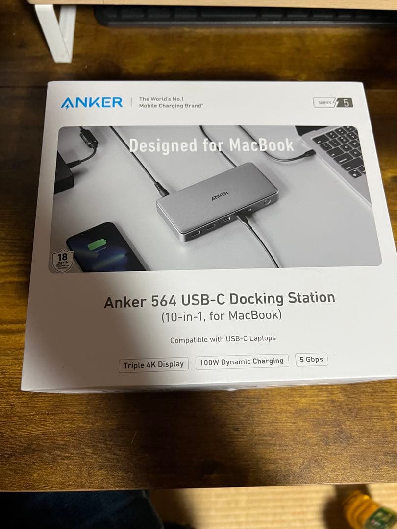 Anker 564ドッキングステーションfor MacBook