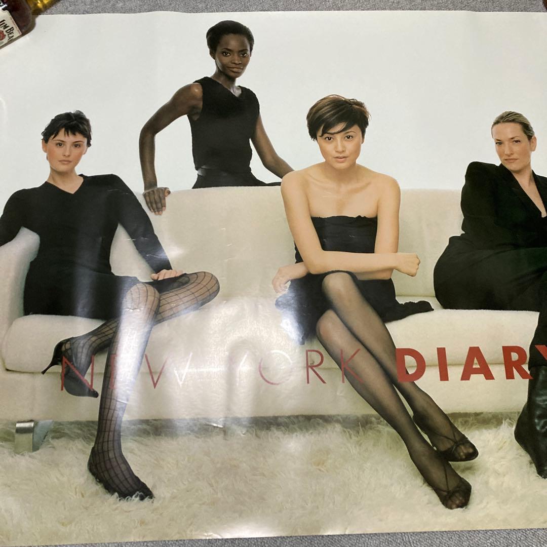 藤原紀香　NEW YORK DIARY ポスター　非売品