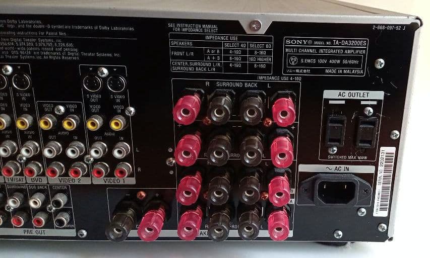 SONY AVアンプ　TA-DA3200ES