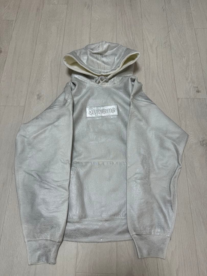 supreme×mm6 maison margielaパーカー