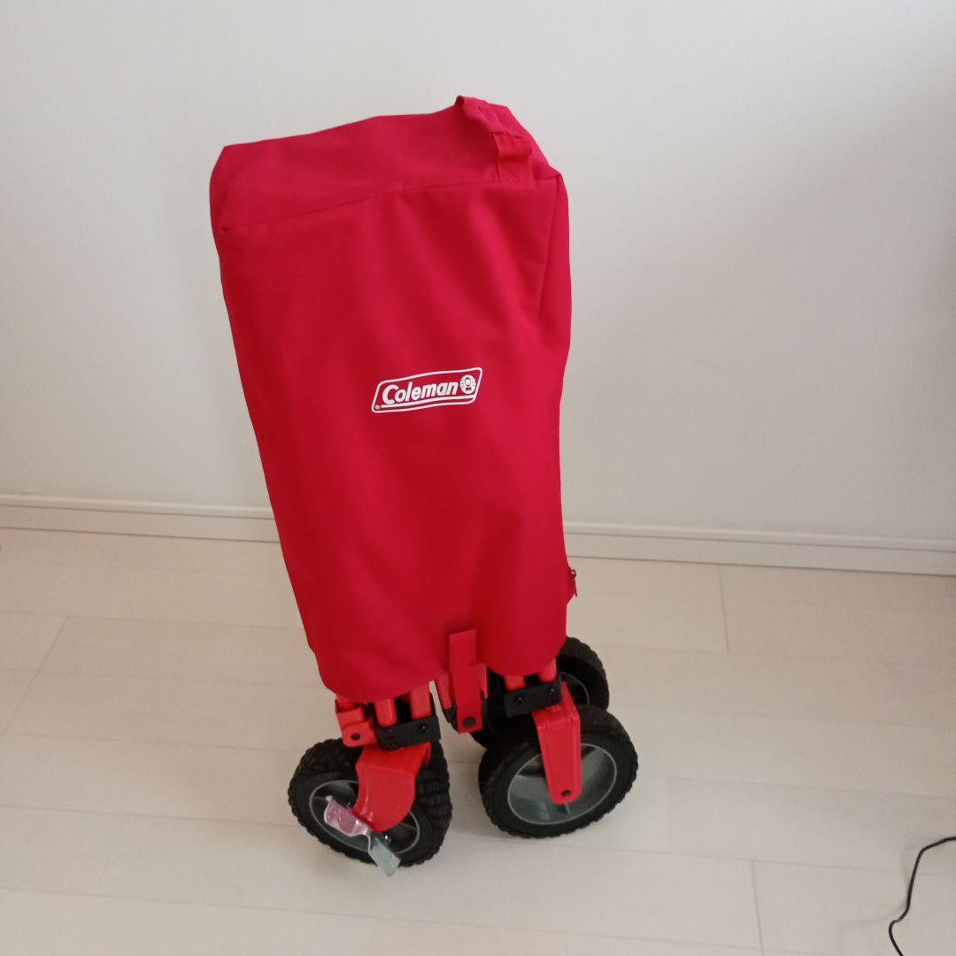 Coleman コールマン キャリーワゴン レッド　1回使用　室内保管