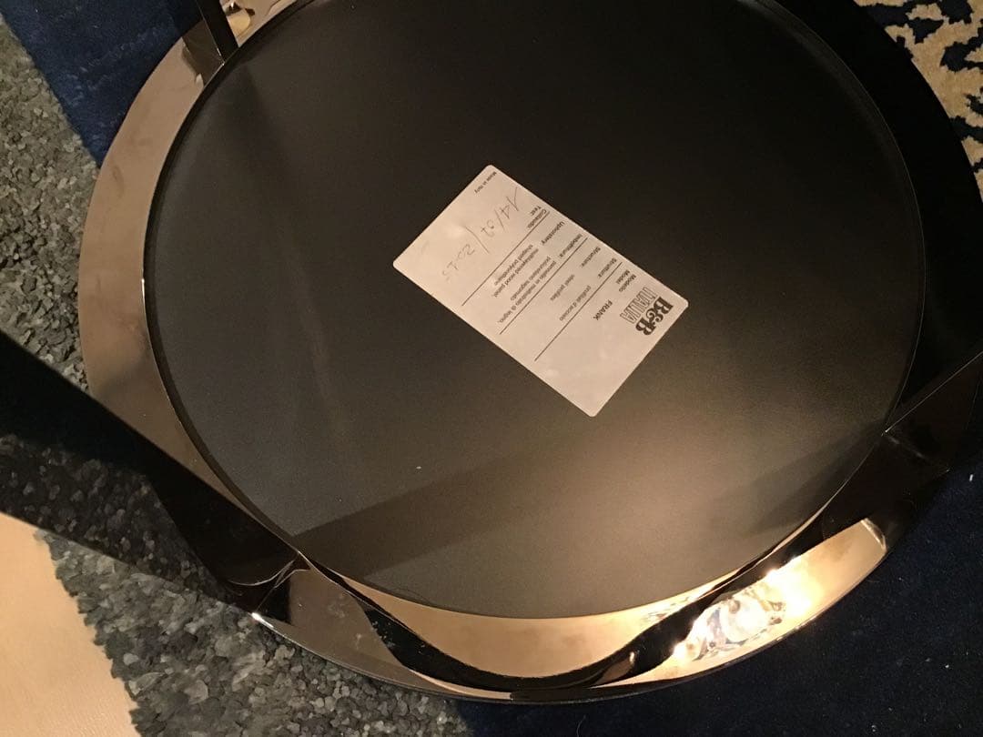 極美品　B&B italia サイドテーブル　フランク　高級。カッシーナ