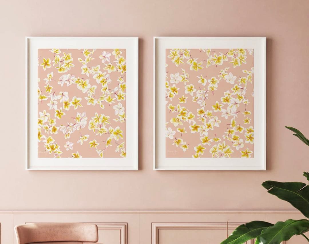 限定1点ハワイの本人から仕入れたレア版/アロハデメレ『Melia F2』額付L