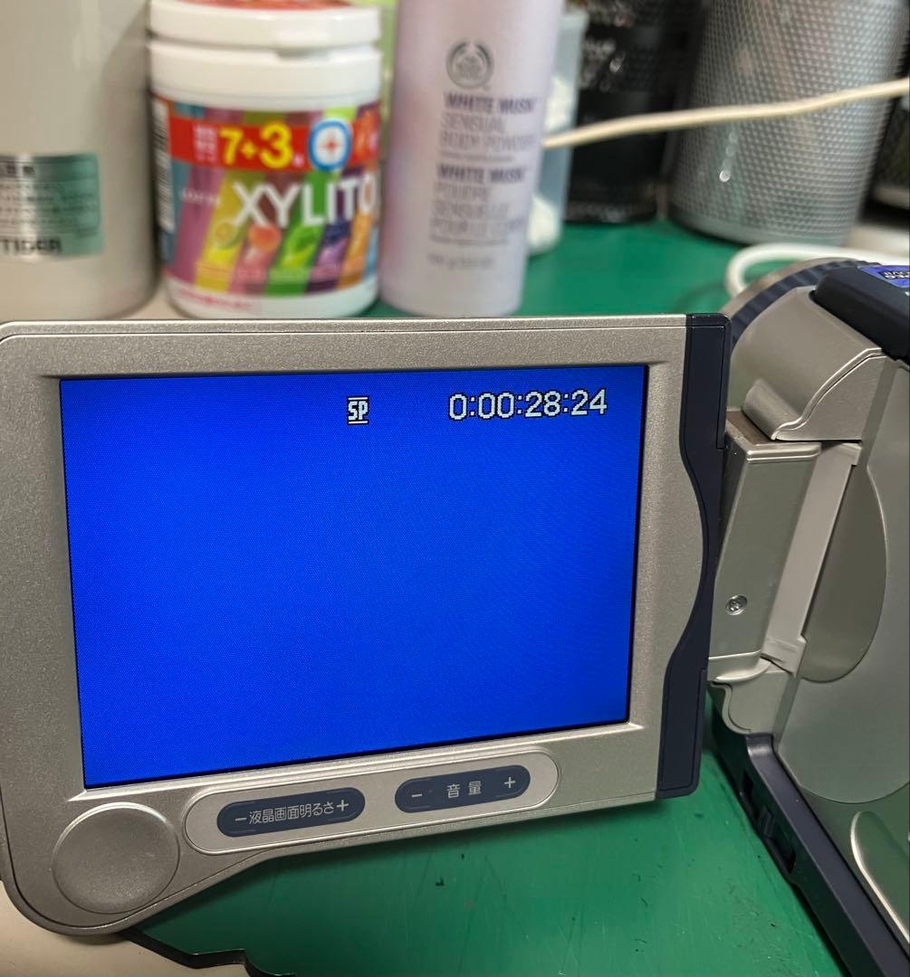 ソニー ビデオカメラ DCR-TRV30 ミニDVテープ 作動機 付属付 訳有り