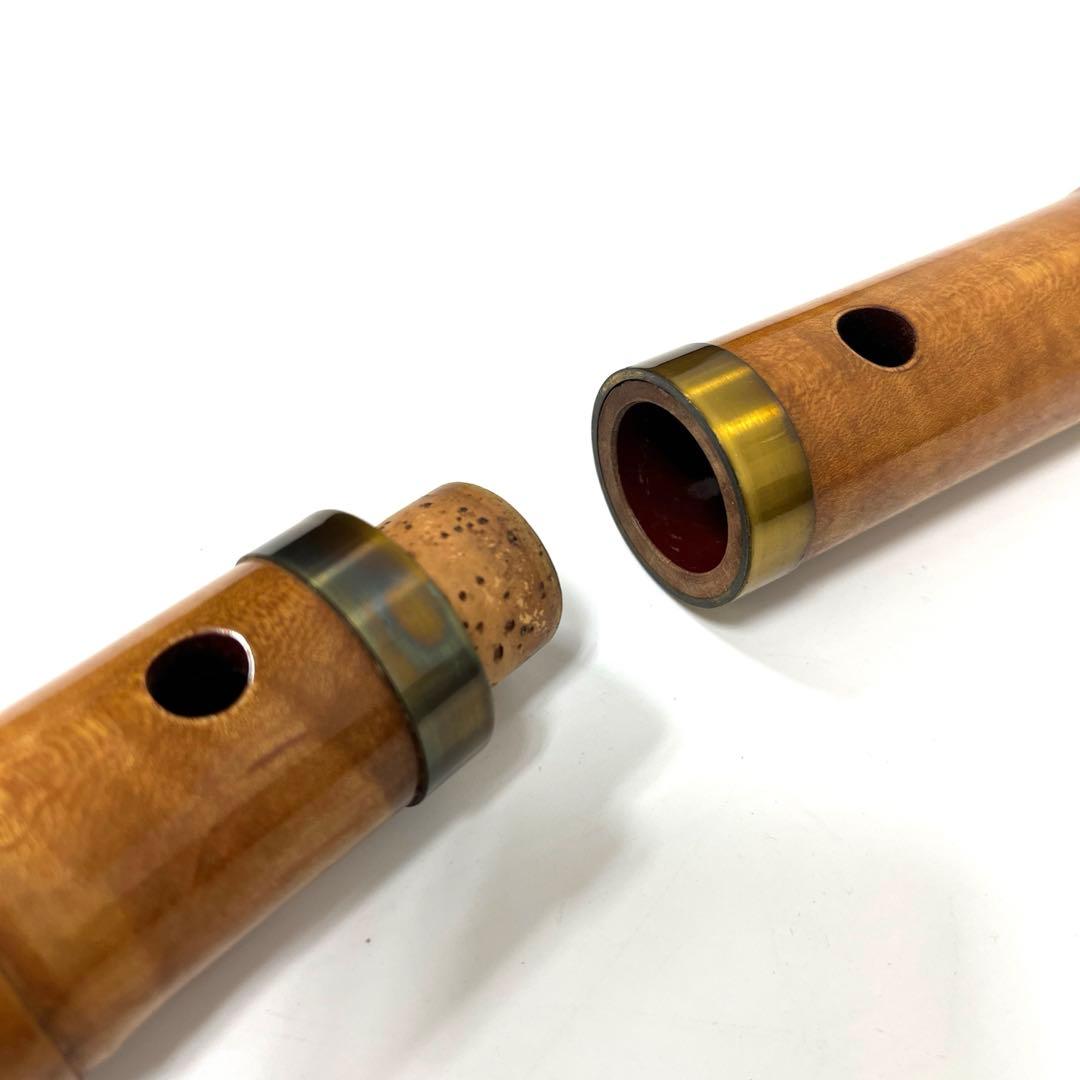 和楽器　尺八　本体　一尺八寸