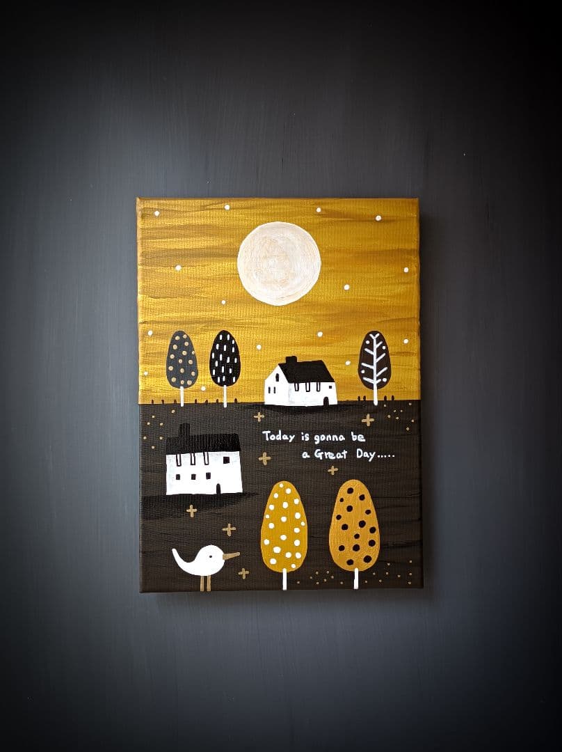 ✿月野乃亜 Unique F4／333×242mm 現代アート 250827